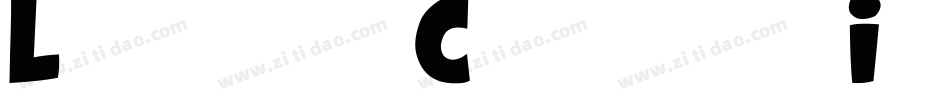 LithoComix Italic字体转换